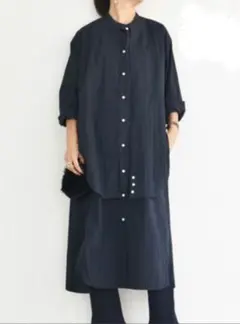 myclozette マイクローゼット　ロングシャツワンピース