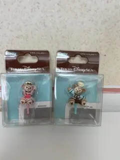 2個セット　スウィートダッフィー & シェリーメイイヤホンジャックカバー