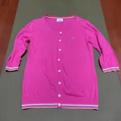 LACOSTE カーディガン 綿100% サイズ42のサムネイル