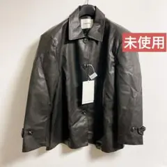 未使用　tageechita クラシックエコレザージャケット　ハーフコート