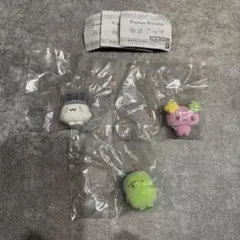 たまごっち　ガチャ　カプセルフロッキーズ　みみっち、ふらわっち、くちぱっち