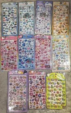 ★新品未開封 ボンボンドロップシール風 うるちゅる 海外製 11枚セット★