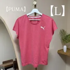 ◯PUMA‼️レディース‼️Tシャツ ピンク Lサイズ◯のサムネイル