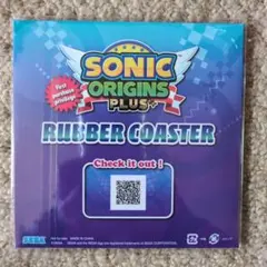 ソニックオリジンズ・プラス 早期購入特典 特製レコード型ラバーコースター
