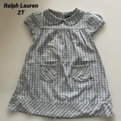 Ralph Lauren チェック柄ワンピース 2T