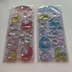 ハローキティ シナモロール ウォーターインシール　2枚セット