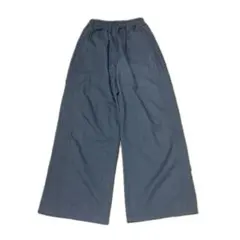 ワイドパンツ ゴムウエスト ライン ジャージ y2k