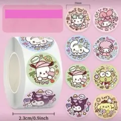 サンリオ ご褒美シール ステッカー 丸シール できたよシール シール帳