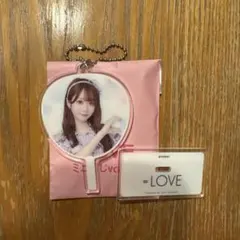 ＝LOVE 大谷映美里 ミニくじ　絶対アイドル辞めないで うちわ