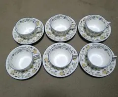 ミントン　Minton ハドンホール　カップ＆ソーサー 6客セット