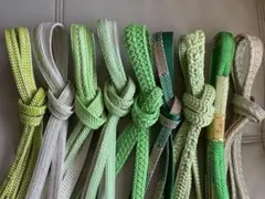 ゆ1818⭐️帯締め❤️まとめ売り❤️8点セットとおまけ付き❤️着物❤️和装小物⭐️新品あり