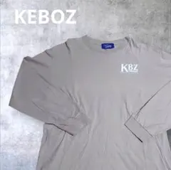 KEBOZ ロンT ストリートファッション ビックロゴプリント 現状販売