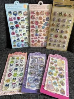 3D立体シールセット