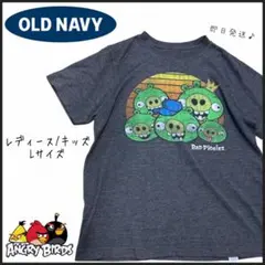 【OLD NAVY】オールドネイビー　アングリーバード　ピギーTシャツ　Lのサムネイル
