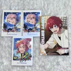 あんスタ 月永レオ 鳴上嵐 朱桜司 10周年ぱしゃっつ バースデーブロマイド