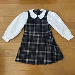 H&M チェック柄ドレス 110/116 卒入園　発表会　セレモニー