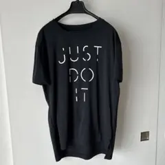 NIKE DRI-FIT JUST DO IT 黒 Tシャツ 半袖　M