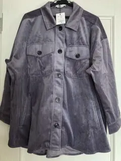新品 GRL コーデュロイ シャツ テーラド ジャケット ビックシルエット