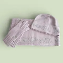 ✨新品・未使用品✨MICHAEL KORS マフラー 手袋 帽子 の3点セット❕️
