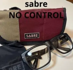 sabre NO CONTROL サングラス　クリア　おまけサングラスバッグ付き
