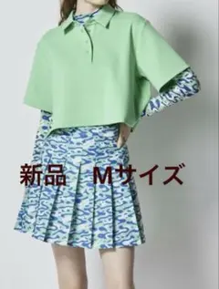 J.LINDEBERG 半袖ポロシャツ クロップドトップス　新品タグ付
