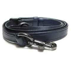 美品 COACH コーチ ショルダーストラップ レザー 紺