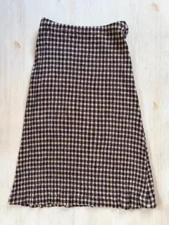 TSUMORI CHISATO ツモリチサトチェック柄スカート日本製 綿100%のサムネイル