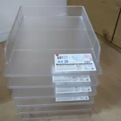 DAISO　書類トレーA4縦型　6個セット
