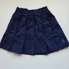 ネイビー フリル付きスカート 110