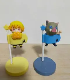 鬼滅の刃 フィギュア 我妻善逸 嘴平伊之助 2体セット