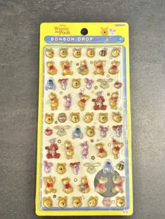 【正規品】 くまのプーさん　ボンボンドロップシール　mini