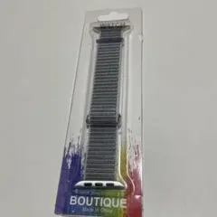 Apple Watch バンド グレー コンパチブル 42、44、45mm