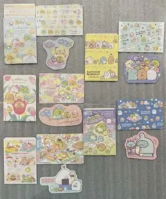 すみっコぐらし　ダイカットステッカー&みにメモセット