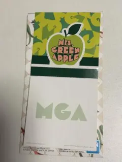 未使用　ミセス一番くじ　H賞　立体メモ