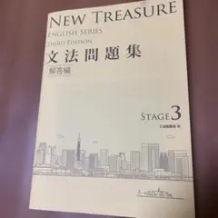 NEW TREASURE 文法問題集 STAGE3 解答編
