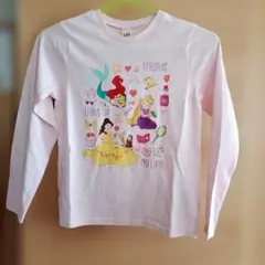 新品♥Litte ディズニープリンセス Tシャツ 130♥綿100%のサムネイル