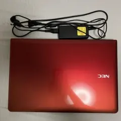 NEC LaVie ノートPC 本体 レッド