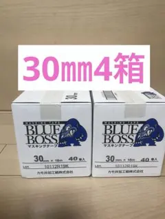 カモ井マスキングテープブルーボス24㎜5箱 - メルカリ
