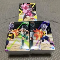 HUNTER×HUNTERフィギュア G.I.編 ゴン キルア ヒソカ 3種