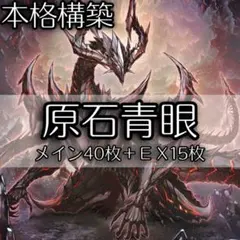 遊戯王 構築済みデッキ 原石ブルーアイズ メイン40枚EX15枚 2重