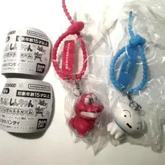 クレヨンしんちゃん　カラフルマルチチャーム　ワニ山さん・シロセット