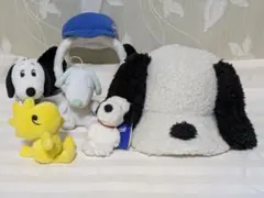 【新品＆USED】スヌーピー マスコット キャップ おまとめ6点セット