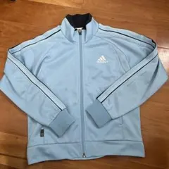 値下げ！adidas 130 ジャージ　水色　難あり