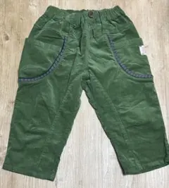 RAG MART グリーン 7部丈パンツ 120cm