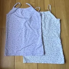 ユニクロエアリズムキャミソール110 ２枚