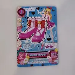 オールアイカツ！大衣装展 入場特典 ピンクステージシューズ 星宮いちご