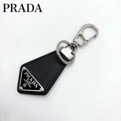 PRADA プラダ キーリング レザー ブラックのサムネイル