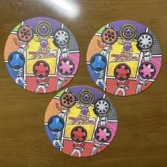 爆上戦隊ブンブンジャー コースター トイザらス3点セットのサムネイル