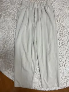 スウェット ワイドパンツ