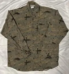 Columbia River Lodge ヴィンテージハンティングシャツ XL